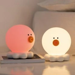 Home Decor Round Octopus LED Night Light