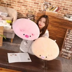 Home Decor Home & Pets Round Piggy Cushion