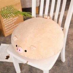Home Decor Home & Pets Round Piggy Cushion