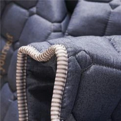 Home Decor Home & Pets Royal Blue Dolphin Quilted Fitted Bedsheet