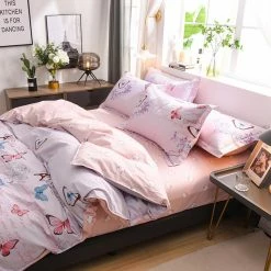 Home Decor Secret World Of Butterflies Cotton Bedding Set Home & Pets 19 Home Decor Secret World Of Butterflies Cotton Bedding Set Home & Pets