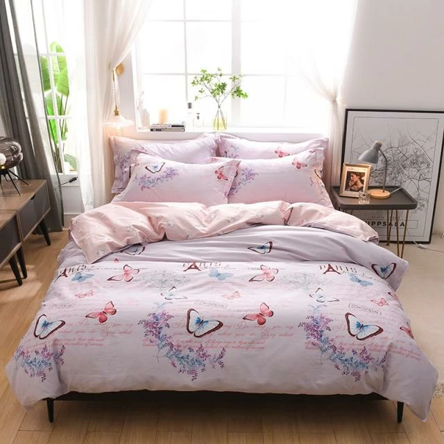 Home Decor Secret World Of Butterflies Cotton Bedding Set Home & Pets 3 Home Decor Secret World Of Butterflies Cotton Bedding Set Home & Pets