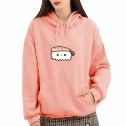 Apparel Shrimp Nigiri Sushi Part-Cotton Hoodie