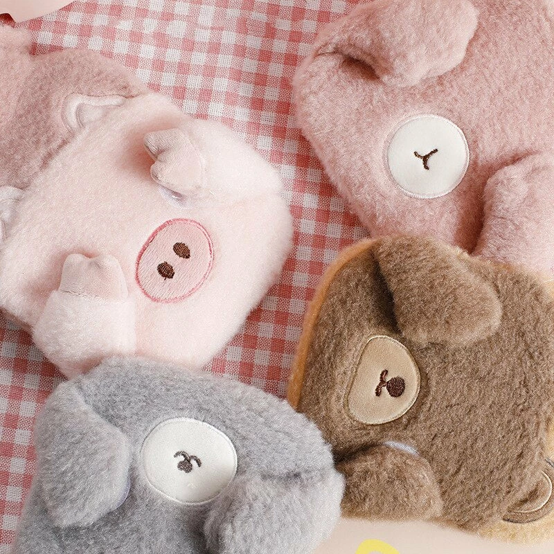 Accessories Cups & Bottles Shy Animals Portable Plush Hot Water Bottle 13 Accessories Cups & Bottles Shy Animals Portable Plush Hot Water Bottle
