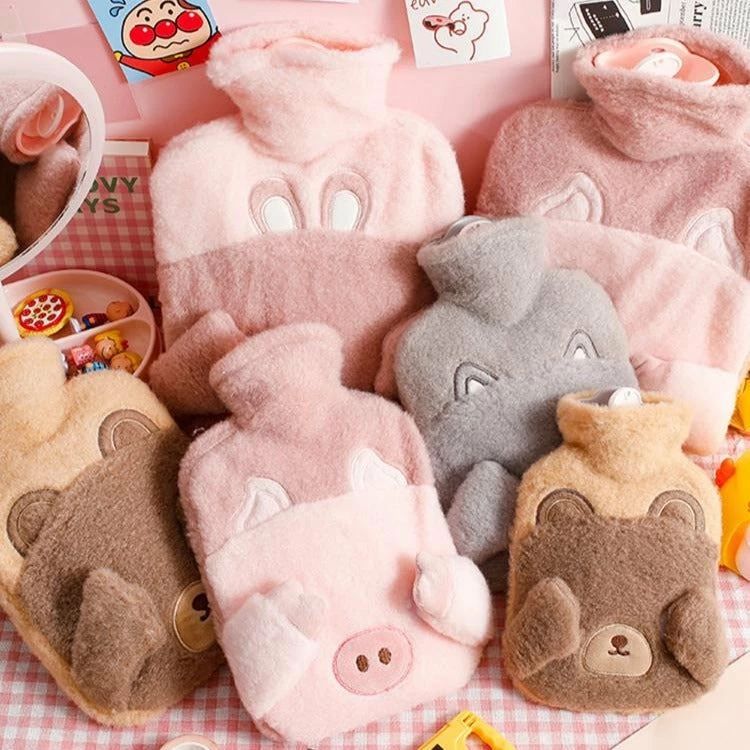 Accessories Cups & Bottles Shy Animals Portable Plush Hot Water Bottle 11 Accessories Cups & Bottles Shy Animals Portable Plush Hot Water Bottle