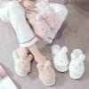 Apparel Sleepy Bunny Plush Slippers
