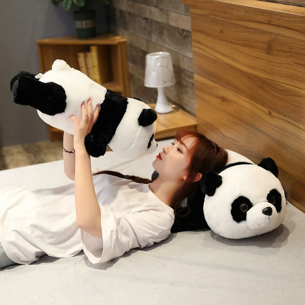 Soft Toy Plush & Toys Sleepy Panda Plushie 18 Soft Toy Plush & Toys Sleepy Panda Plushie