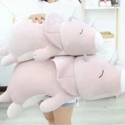 Soft Toy Sleepy Triceratops Dino Friends Plush & Toys