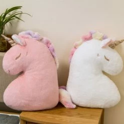 Home Decor All Plushies Sleepy Unicorn Pillow
