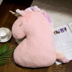 Home Decor All Plushies Sleepy Unicorn Pillow