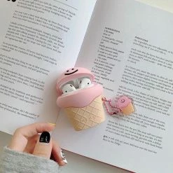 Accessories Smiley Ice Cream Airpods Case (1&2&Pro)