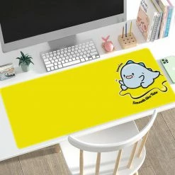Accessories Smooth Like Tato Butter Yellow Edition Long Mouse Pad