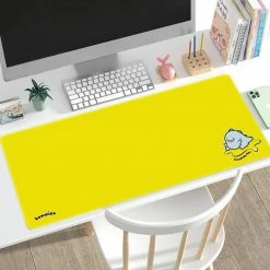 Accessories Smooth Like Tato Butter Yellow Edition Long Mouse Pad