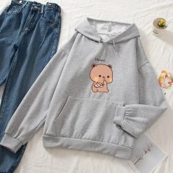Apparel Snacking Teddy Bear Hoodies
