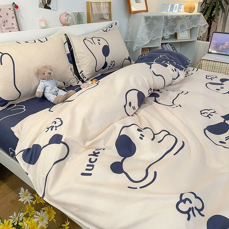 Home Decor Snoopy And Spot Print Dog Bedding Set Bedding Sets 28 Home Decor Snoopy And Spot Print Dog Bedding Set Bedding Sets