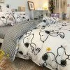 Home Decor Snoopy And Spot Print Dog Bedding Set Bedding Sets