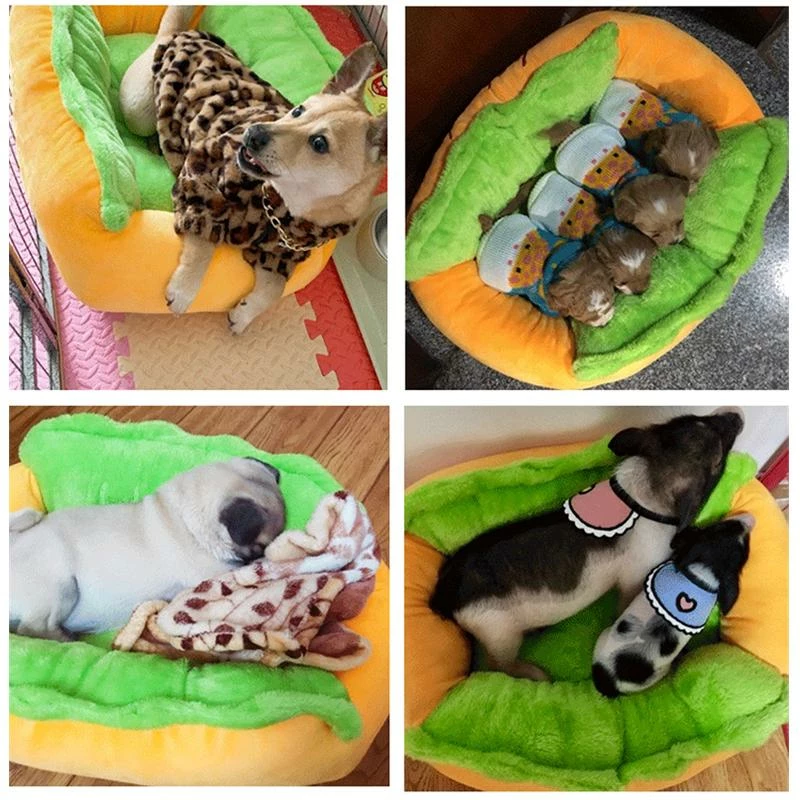 Home Decor Soft Kawaii Hot Dog Bedding For Dogs & Cats 6 Home Decor Soft Kawaii Hot Dog Bedding For Dogs & Cats