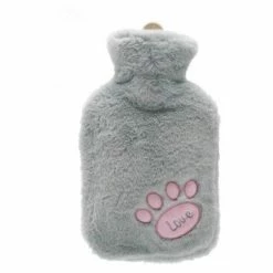 Accessories Soft Paw Portable Plush Hot Water Bottle