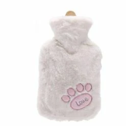 Accessories Soft Paw Portable Plush Hot Water Bottle