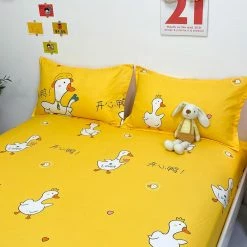 Home Decor Sora The Swan Yellow Bedding Set