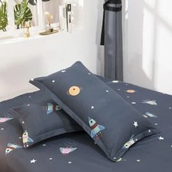 Home Decor Spaceship Adventures Bedding Set