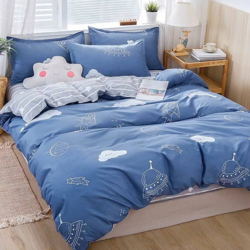 Home Decor Home & Pets Spaceship Adventures To The Moon Bedding Set 3 Home Decor Home & Pets Spaceship Adventures To The Moon Bedding Set