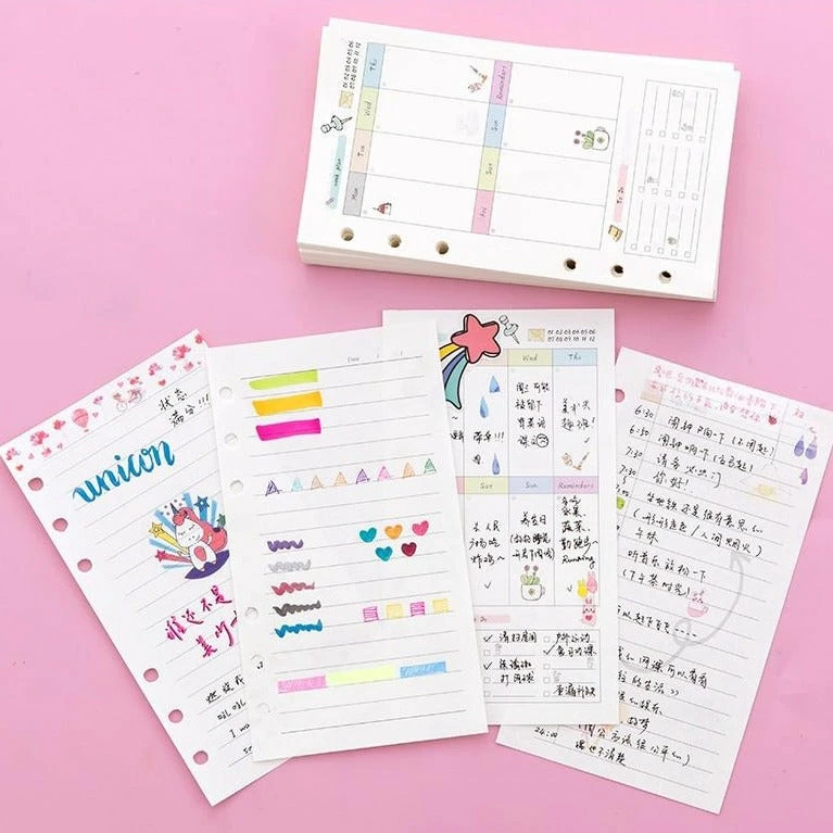 Accessories Notebook & Journals Sparkly Sakura Cherry Blossom Diary Set 10 Accessories Notebook & Journals Sparkly Sakura Cherry Blossom Diary Set