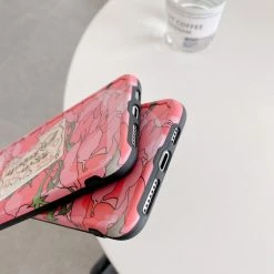 Accessories Spirited Away Goodbye Pink Rose Card IPhone Case