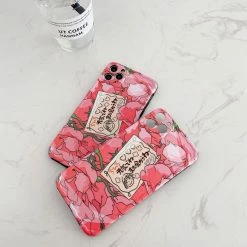 Accessories Spirited Away Goodbye Pink Rose Card IPhone Case