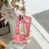 Accessories Spirited Away Goodbye Pink Rose Card IPhone Case