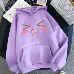 Apparel Squinting Face With Tongue Emoji Hoodie