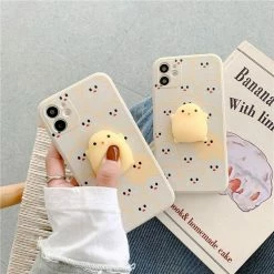 Accessories Squishy 3D Chick IPhone Case