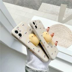 Accessories Squishy 3D Chick IPhone Case