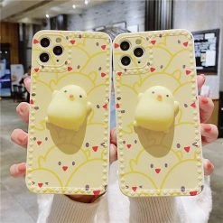 Accessories Squishy 3D Chick IPhone Case