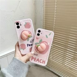 Accessories Squishy 3D Peach IPhone Case 19 Accessories Squishy 3D Peach IPhone Case