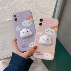 Accessories Squishy 3D Sweet Cloud IPhone Case