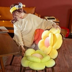 Home Decor Squishy Flower Cushion Home & Pets