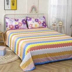Home Decor Stunning Field Of Flowers Bedding Set