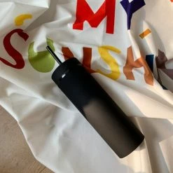 Home Decor Home & Pets Summer Candy Water Bottle With Straw