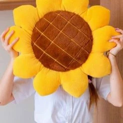 Home Decor Home & Pets Sunny Sunflower Cushion