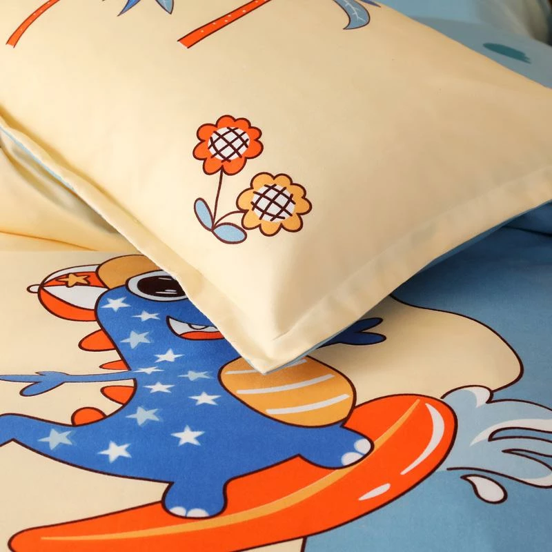 Home Decor Super-Charged Dino Surfing Supreme Polyester Bedding Set 7 Home Decor Super-Charged Dino Surfing Supreme Polyester Bedding Set