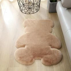 Home Decor Super Soft Teddy Bear Rug Rugs & Mats