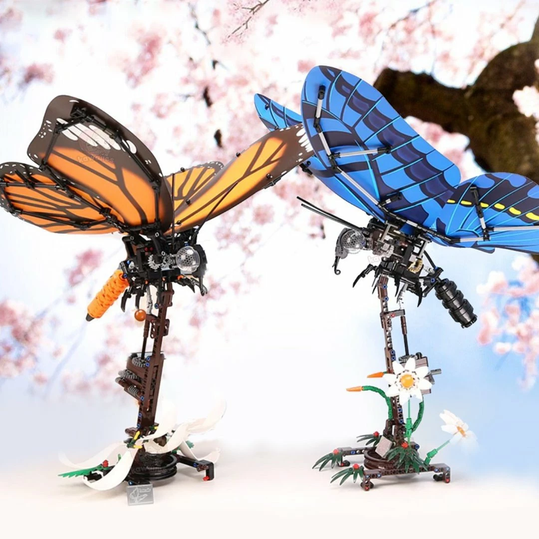 Build It Swallowtail Butterfly And Tabby Butterfly 3 Build It Swallowtail Butterfly And Tabby Butterfly