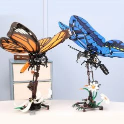 Build It Swallowtail Butterfly And Tabby Butterfly
