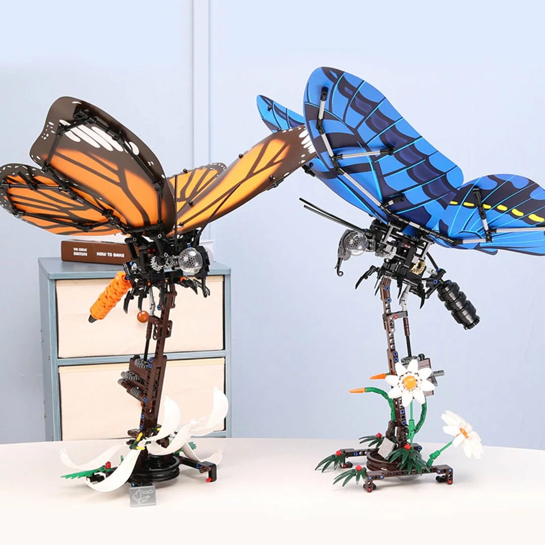 Build It Swallowtail Butterfly And Tabby Butterfly 4 Build It Swallowtail Butterfly And Tabby Butterfly