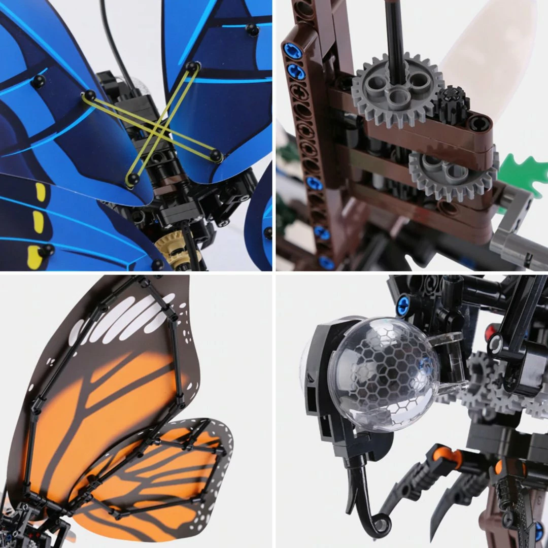 Build It Swallowtail Butterfly And Tabby Butterfly 9 Build It Swallowtail Butterfly And Tabby Butterfly