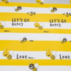 Home Decor Home & Pets Sweet Honey Bees Fitted Bedsheet