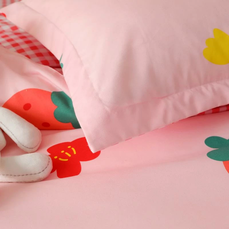 Home Decor Home & Pets Sweet Pink Strawberry Kawaii Girl Supreme Bedding Set 9 Home Decor Home & Pets Sweet Pink Strawberry Kawaii Girl Supreme Bedding Set