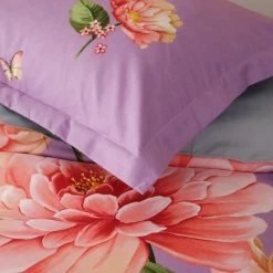 Home Decor Sweet Romantic Dahlia Flower Supreme Bedding Set