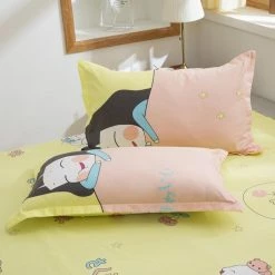 Home Decor Sweet Strawberry And Cute Peach Print Bedding Set Home & Pets